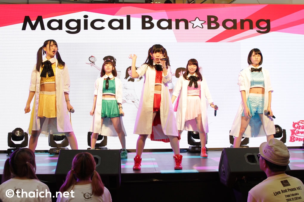 Magical Ban☆Bang ライブ in バンコク「JAPAN EXPO THAILAND 2017」初日