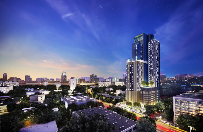 インターコンチネンタルブランドのサービスアパート「Staybridge Suites Bangkok Thonglor」が2019年竣工へ