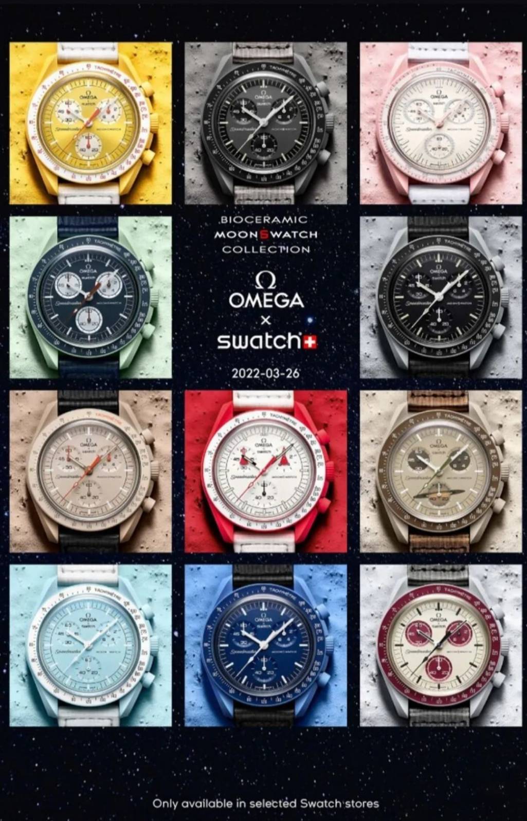 OMEGA x Swatch「バイオセラミック ムーンスウォッチ」発売初日、顧客