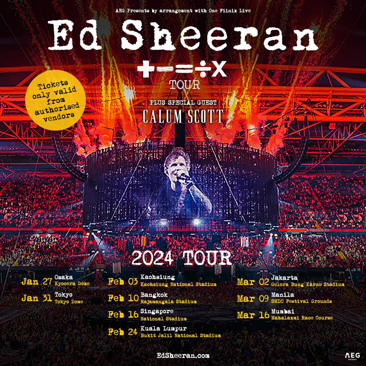 新品 Ｌサイズ エドシーラン パーカー Ed Sheeran Tour 2024フーディパーカー