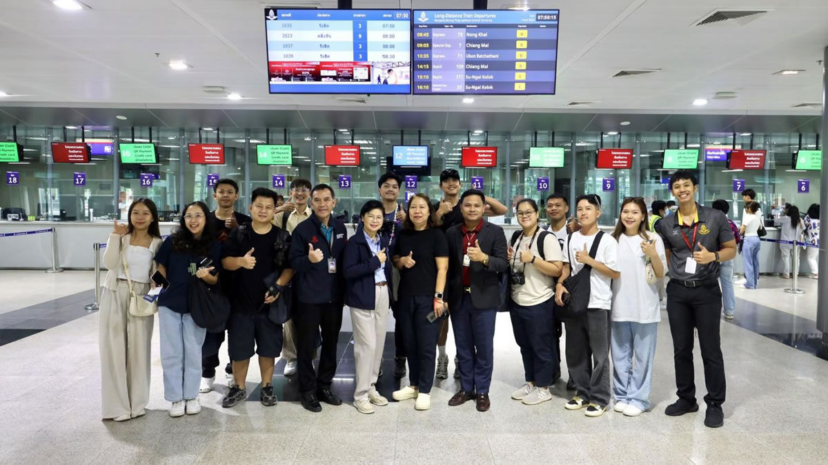 タイ国政府観光庁、ビエンチャンからバンコクへの試験運行列車でラオス人観光客を歓迎