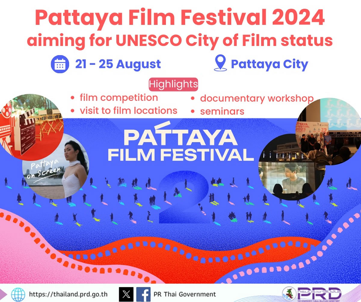 パタヤ映画祭2024、ユネスコ映画都市の認定を目指す