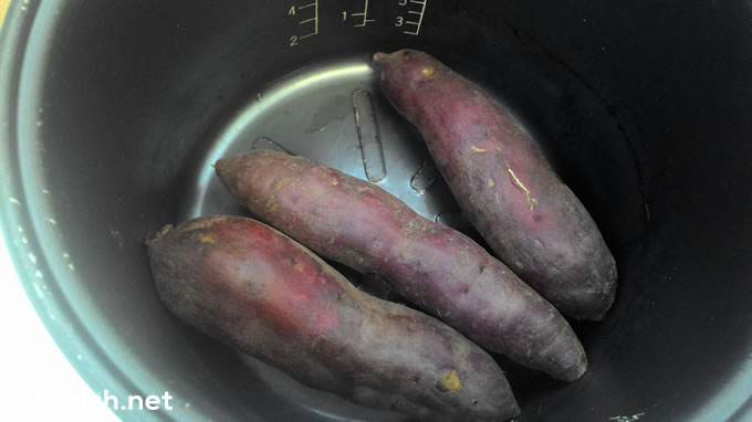 炊飯器で炊いたサツマイモが本当に美味しかった話